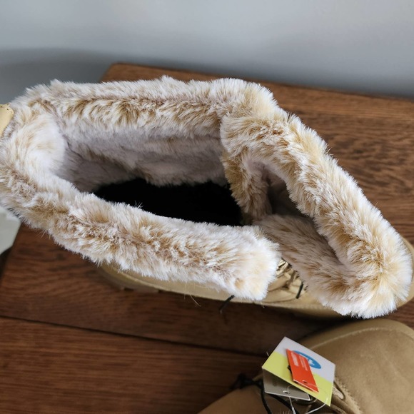 ALL IN MOTION Women's Cathleen Waterproof Winter Boots - TAUPE SIZE 12 N… - Picture 4 of 7